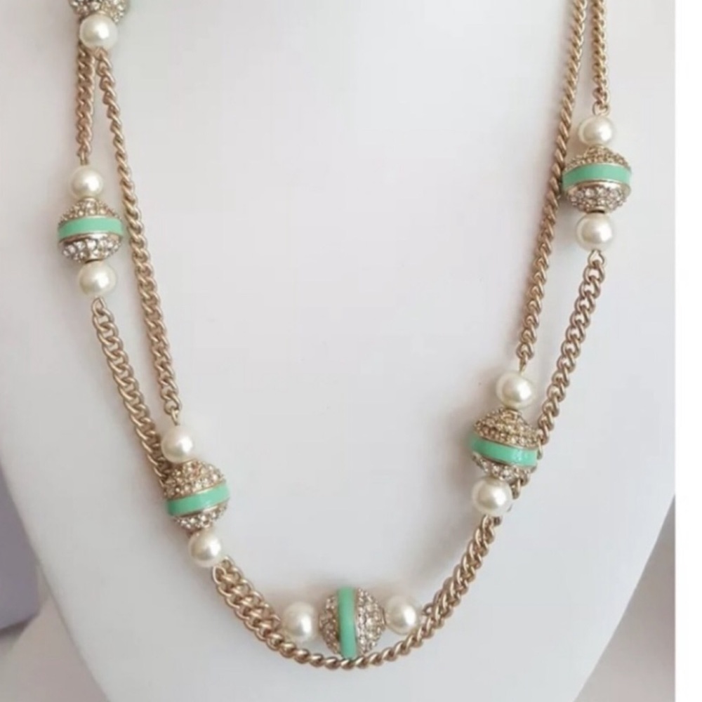 REDUCED-J. Crew Fireball, Pearl, Rhinestone NL - Picture 2 of 9